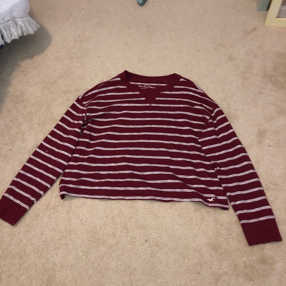 striped long sleeve tee